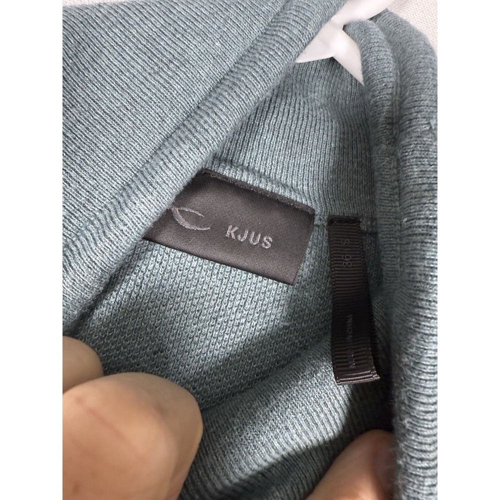 Kjus Kessy Sweater Women's 36 Small Blue Green Hoodie Golf Performance L/S - Picture 2 of 6